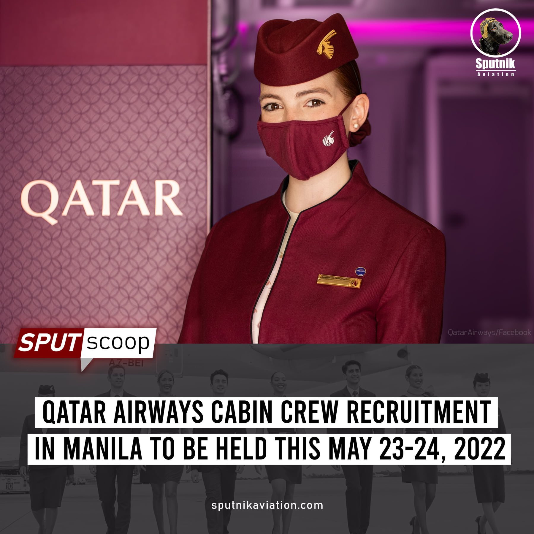 Sputnik Aviation - CALLING ALL ASPIRING CABIN CREW! Qatar Airways: As ...