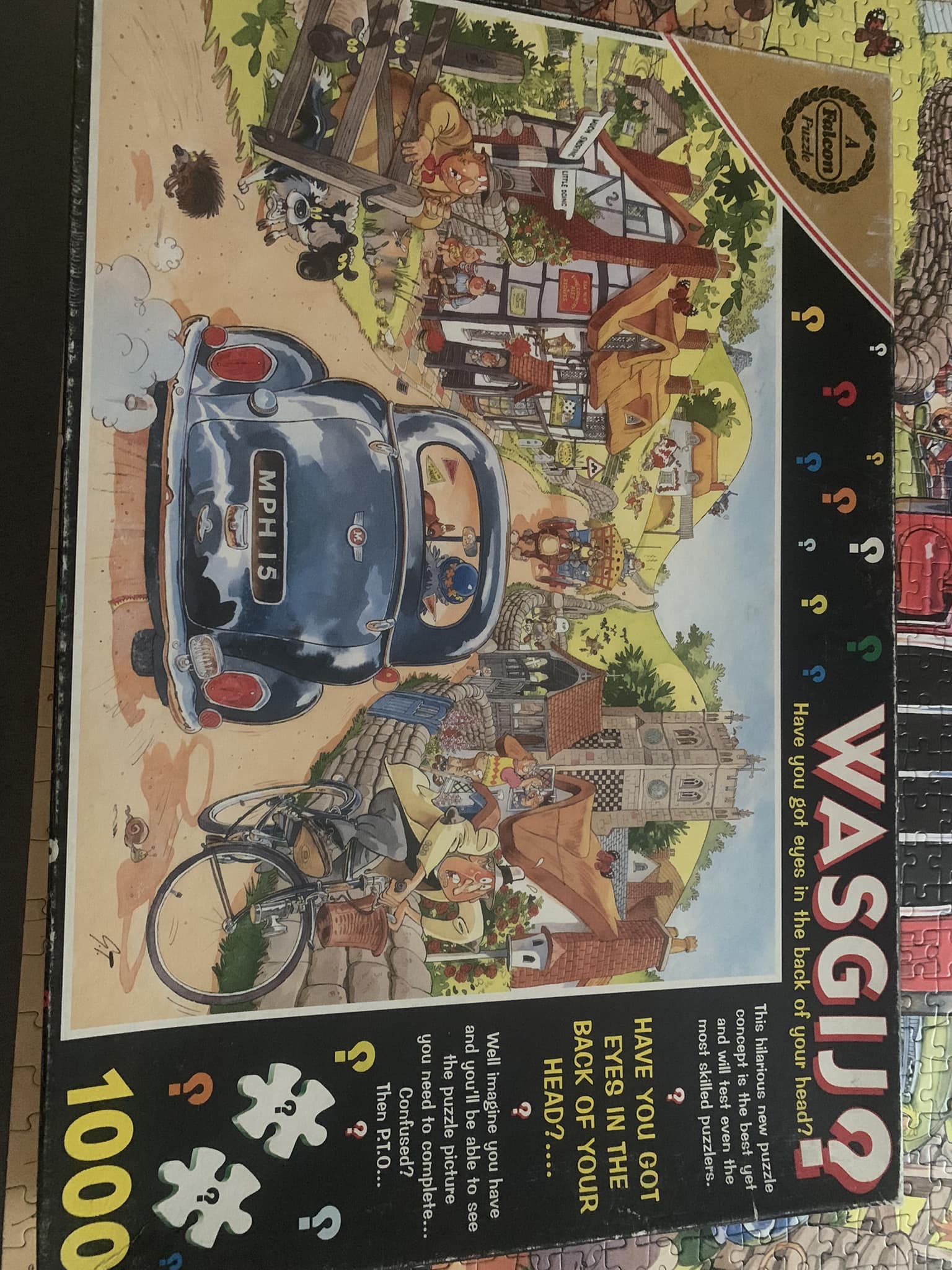Puzzle Wasgij? Mystery 24 'Blight At The Museum!' 1000 Pezzi, Jumbo, Per Bambini Dai 6 Anni