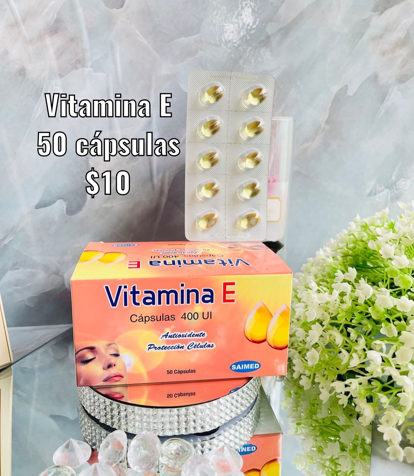 VITAMINA E DE SAIMED 50 CÁPSULAS... - Cereza Cosmetics | Facebook