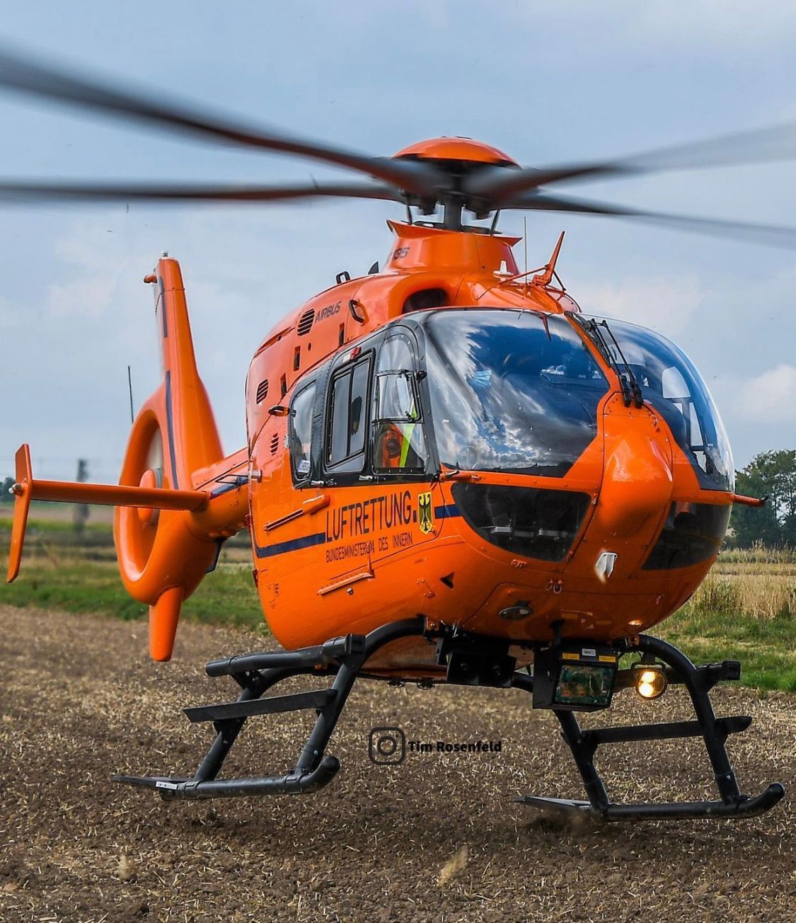 Heli - EC135 @tim.rosenfeld #heliaddiction #helicopters #pilotlife # ...