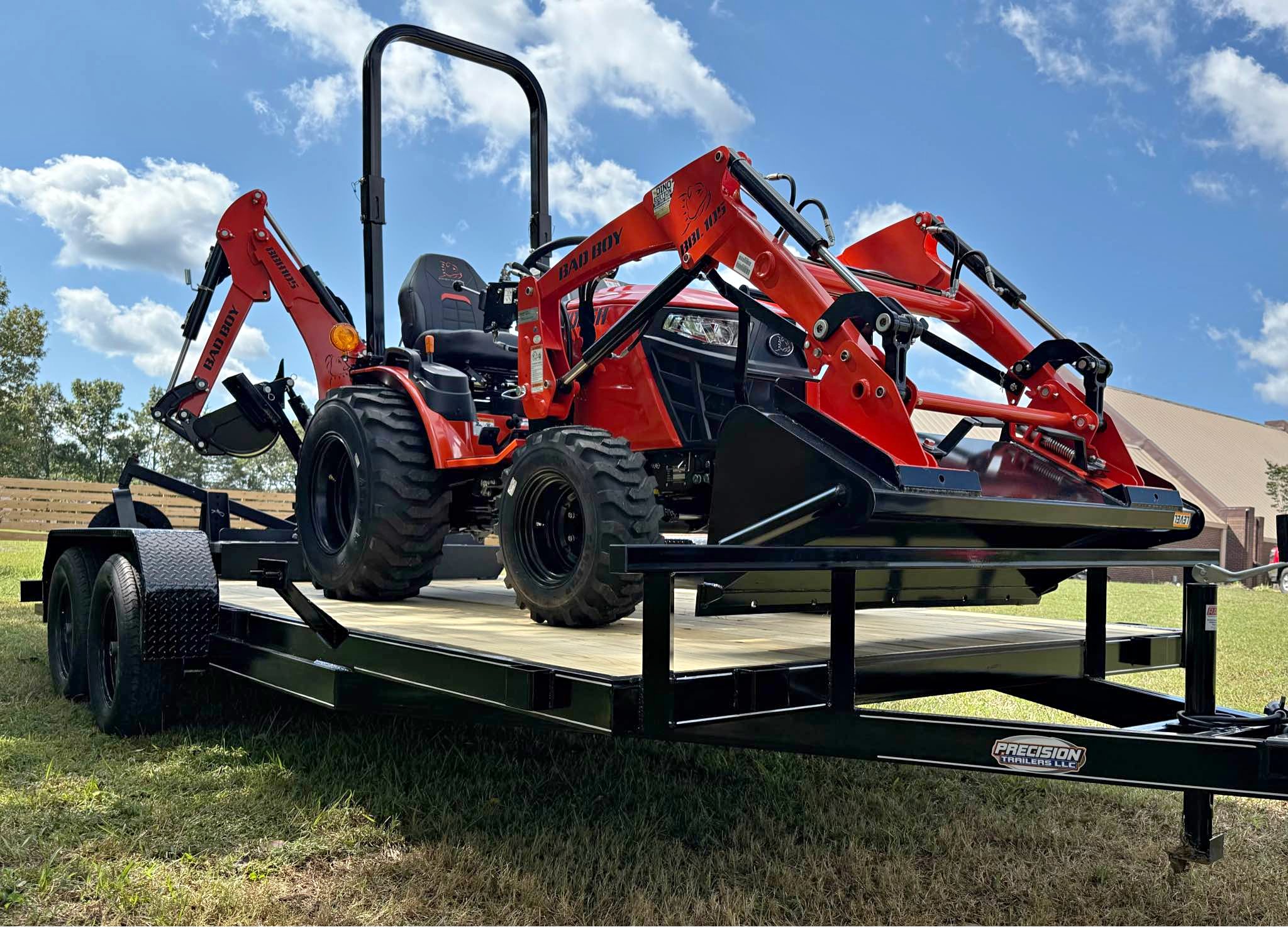 2024 BAD BOY TRACTOR PACKAGE DEAL 1025 Back Hoe