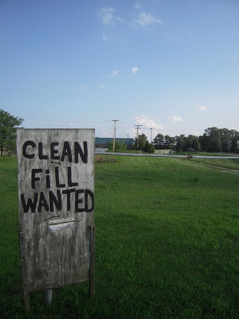 Clean Fill Wanted