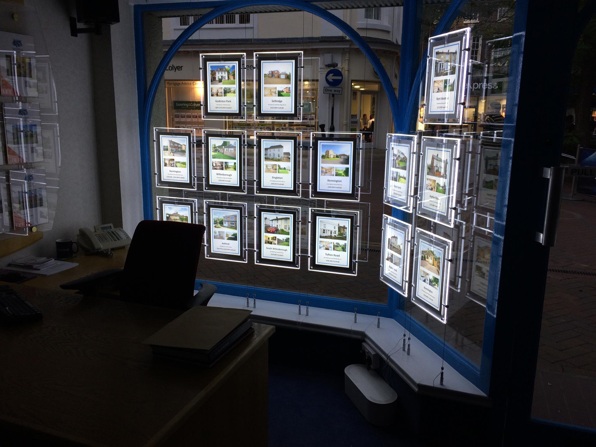 Our new LED window... - Martins Estates Sales and Lettings