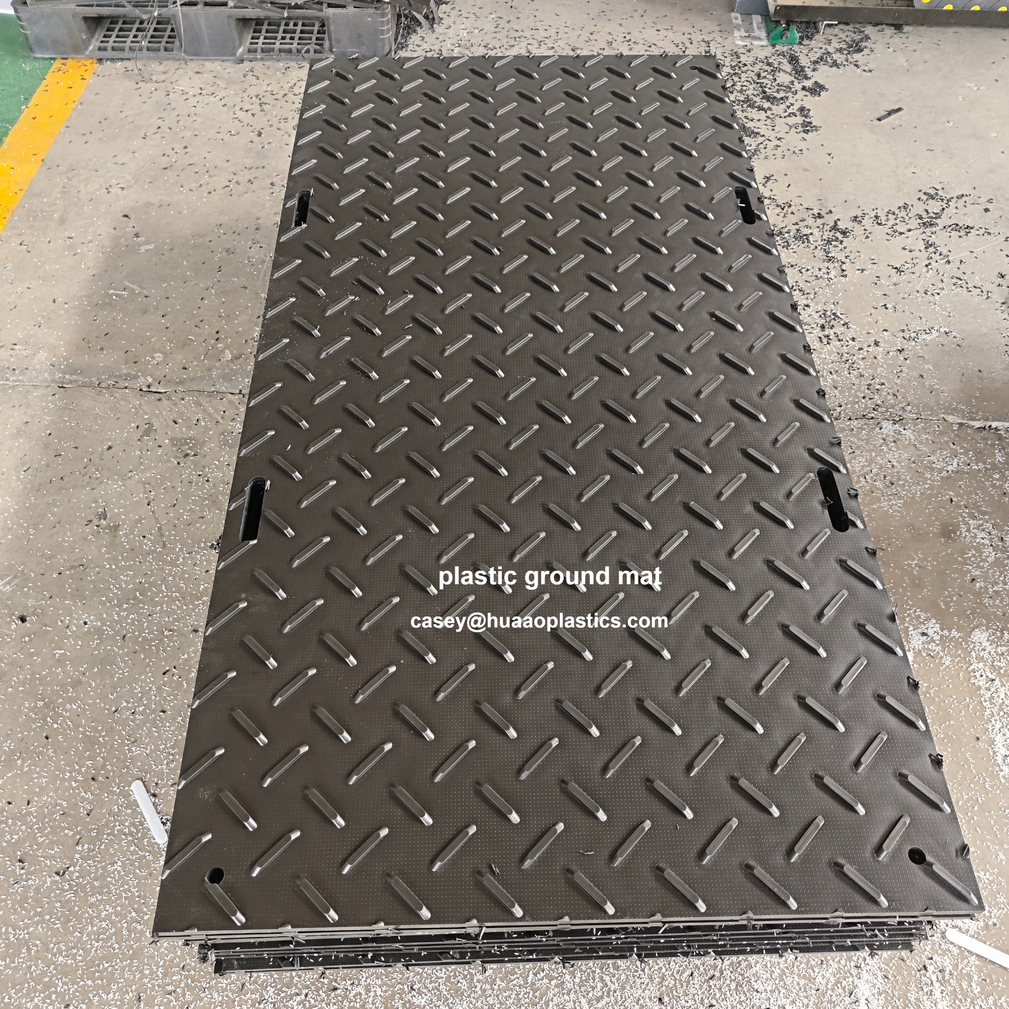 Ground protection mat