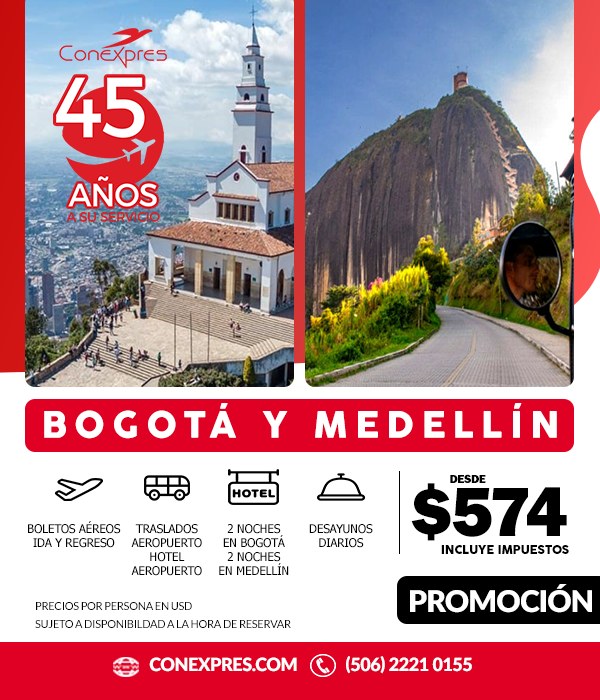 🇨🇴 ¡PROMOCIÓN de compra inmediata,... - Conexpres Viajes