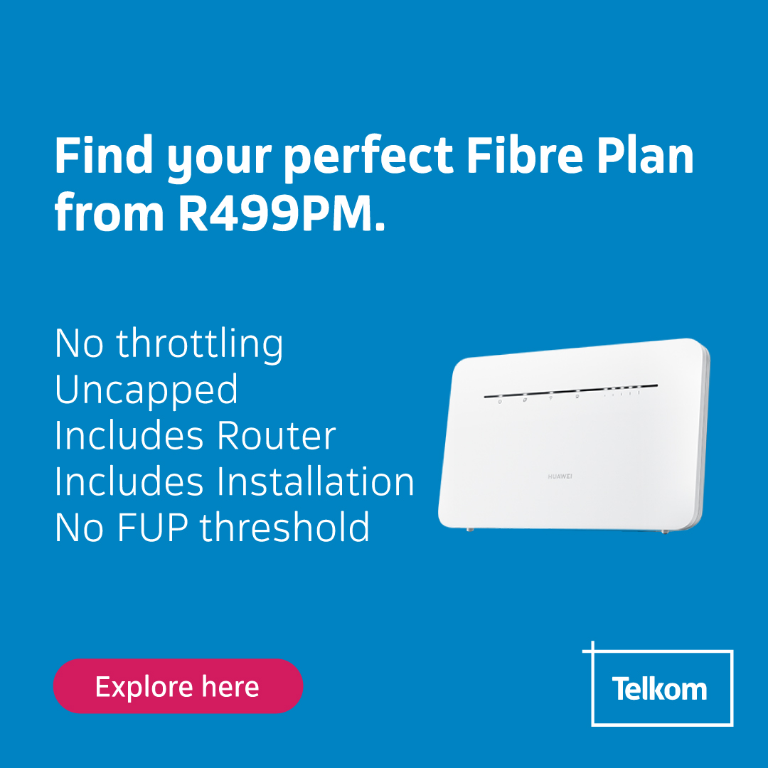Telkom - One thing about Telkom Fibre? It’s super fast and reliable ...