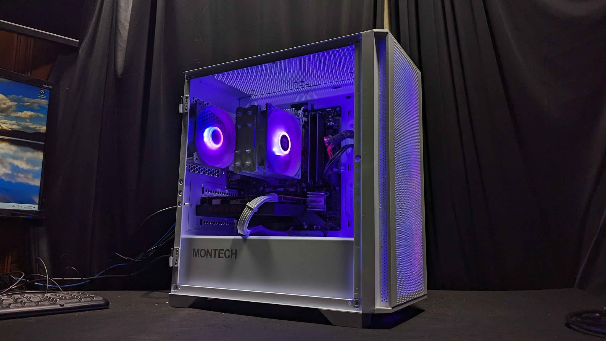 Custom Gaming PC Desktop Computer white AMD - Desktop Computers - Lake ...