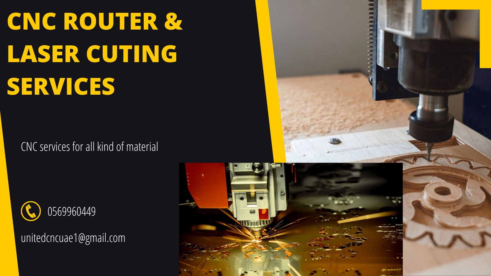 CNC cutting services in uae