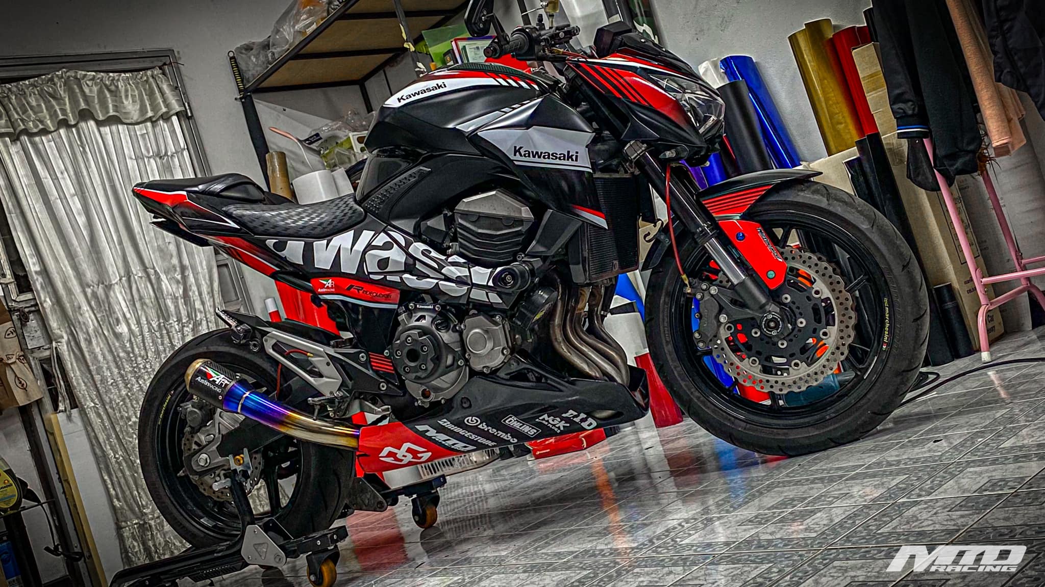 MTD Racing - งานออกแบบ และติดตั้ง sticker custom Kawasaki... | Facebook