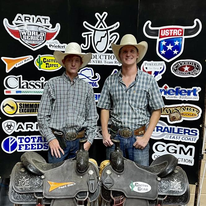 Tunica Super Q #10.5 USTRC... - JX2 and NTRL Team Roping