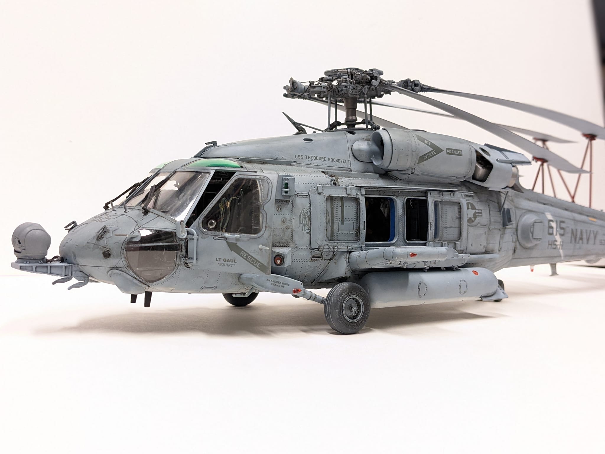 Kitty Hawk's 1/35 HH-60H Rescue Hawk model