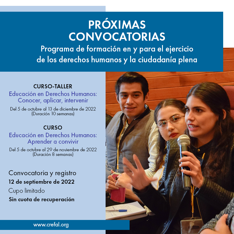 CREFAL - Anunciamos con gusto que nuestro Programa de formación en y ...
