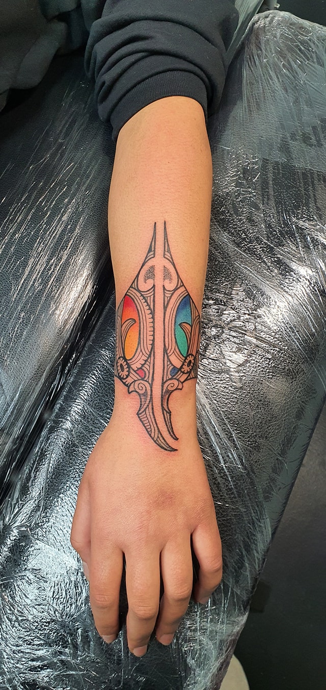 For such a brave... - Nesian Moko Art - Renee H J Wanikau