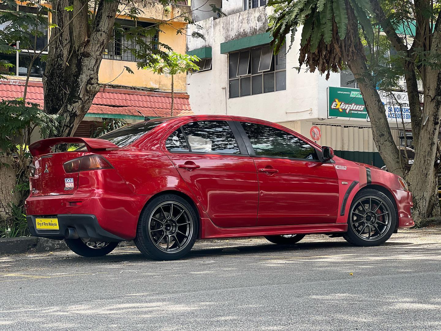 Mitsubishi Lancer with New 18 inch... - King of Rims Malaysia