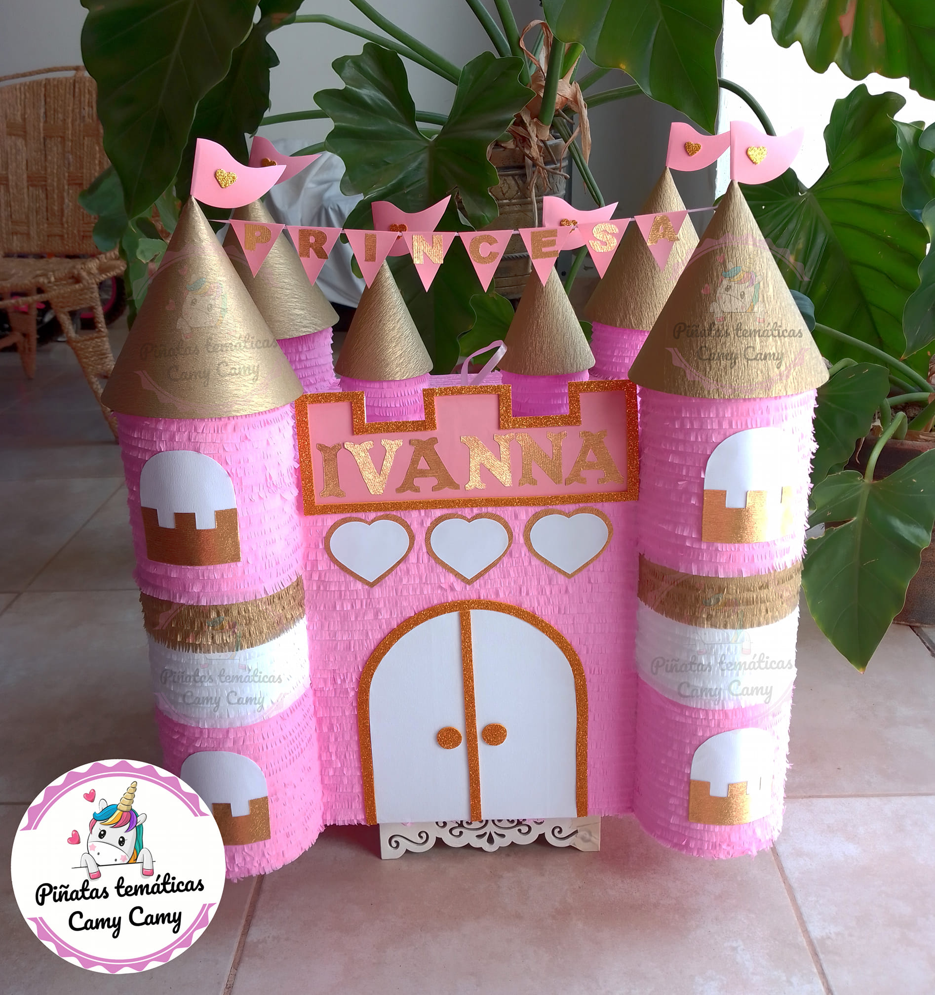 🌟 Piñata Castillo 🌟 Gracias... - Piñatas Temáticas Camy Camy