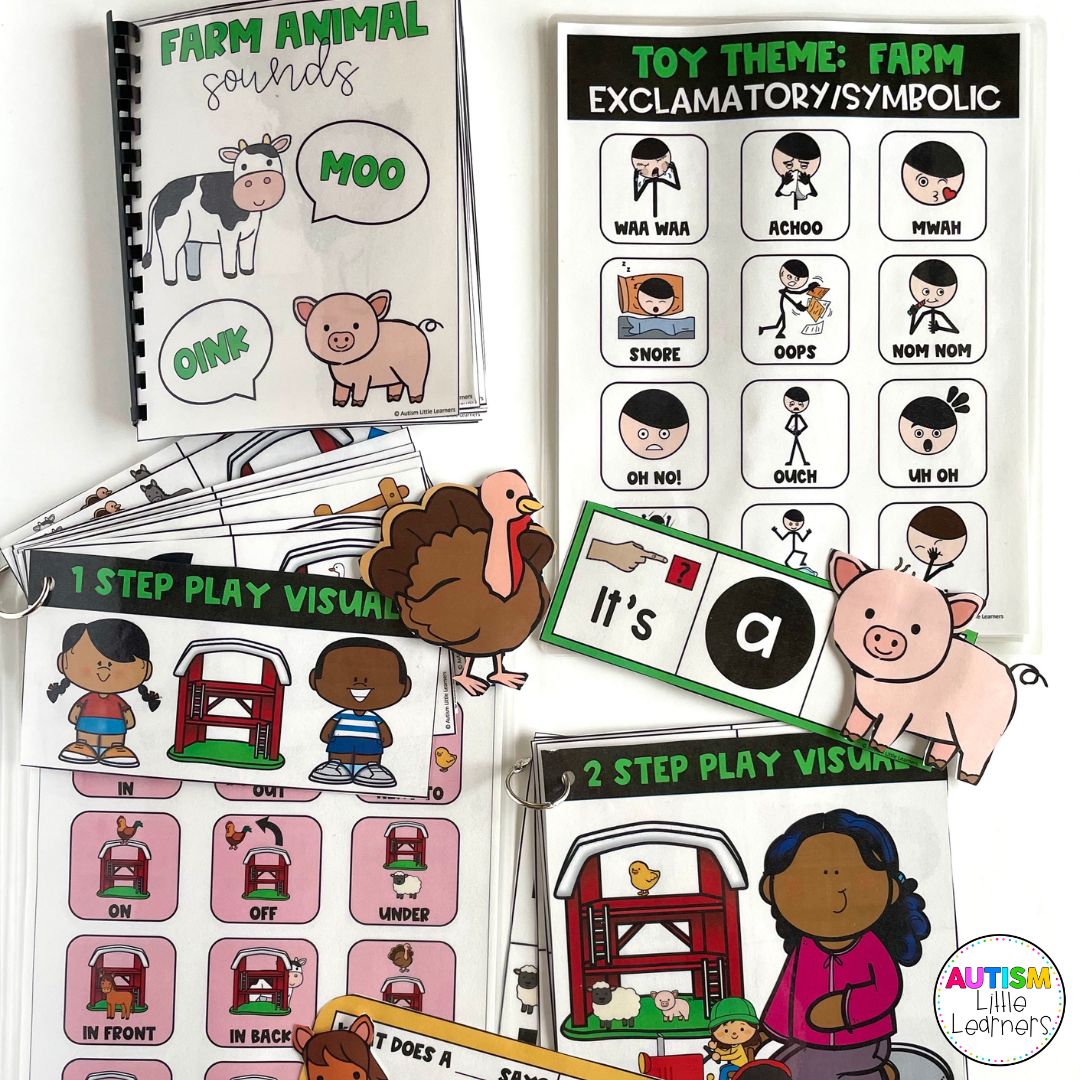 The popular themed play visual... - Autism Little Learners