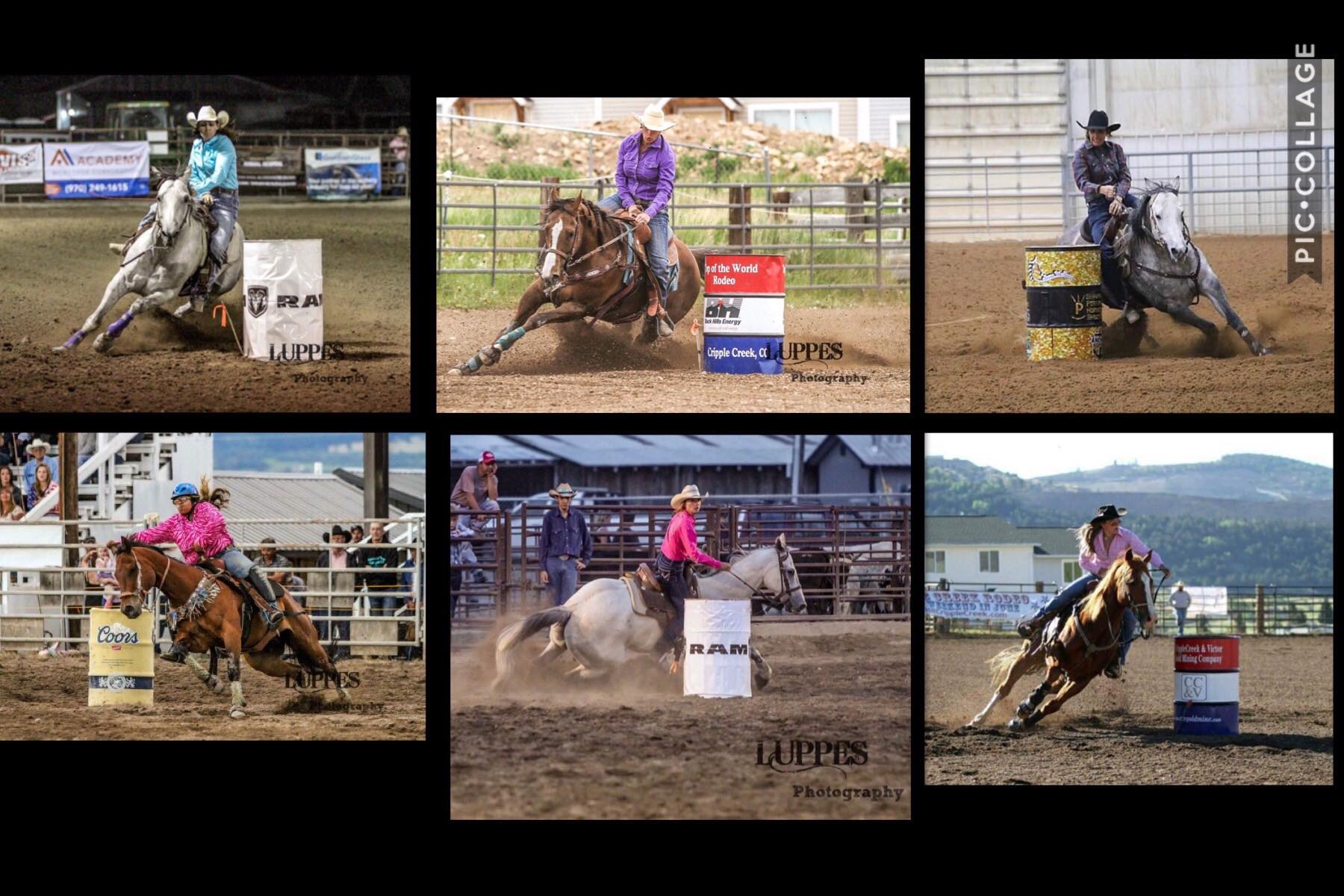 Colorado Pro Rodeo Assn. Barrel Racers