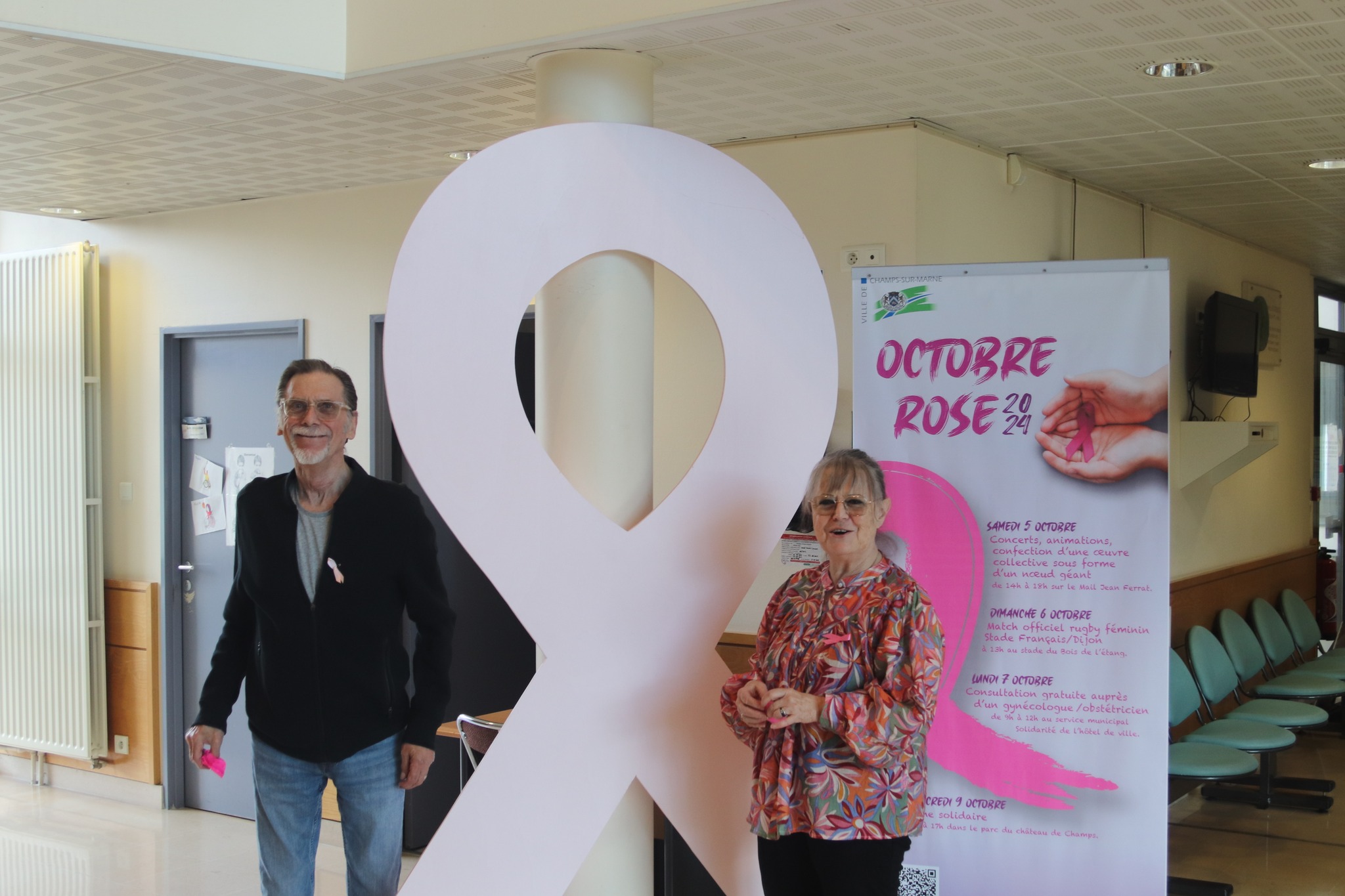 Lot De 100 Broches Ruban Rose Octobre Rose - Épingles Sensibilisation Cancer Du Sein Avec Épingles à Nourrice