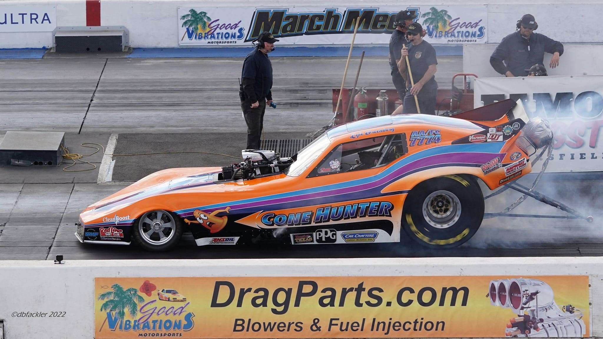 Sweet shot of Cone Hunter Racing - Good Vibrations Motorsports