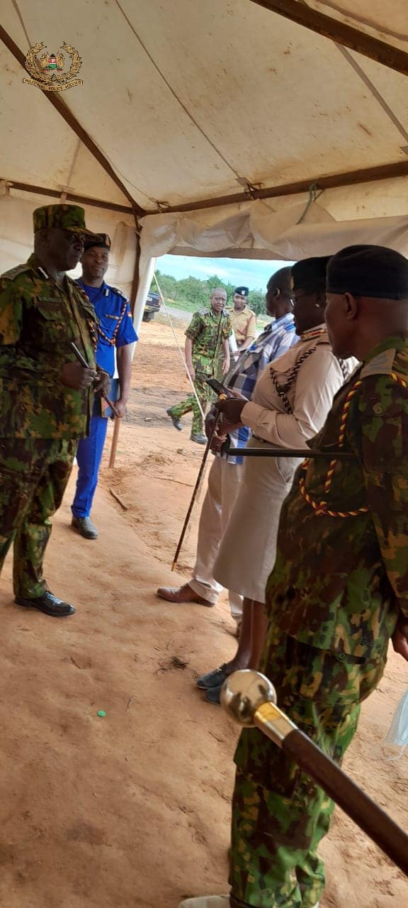 DIG KPS MR KANJA ASSESSES... - National Police Service