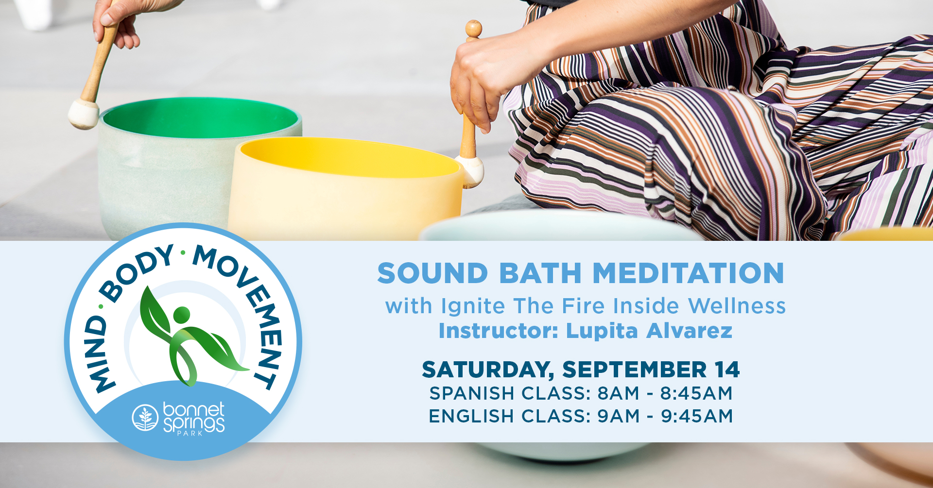Sound Bath Meditation W/ Ignite The Fire Inside Wellness