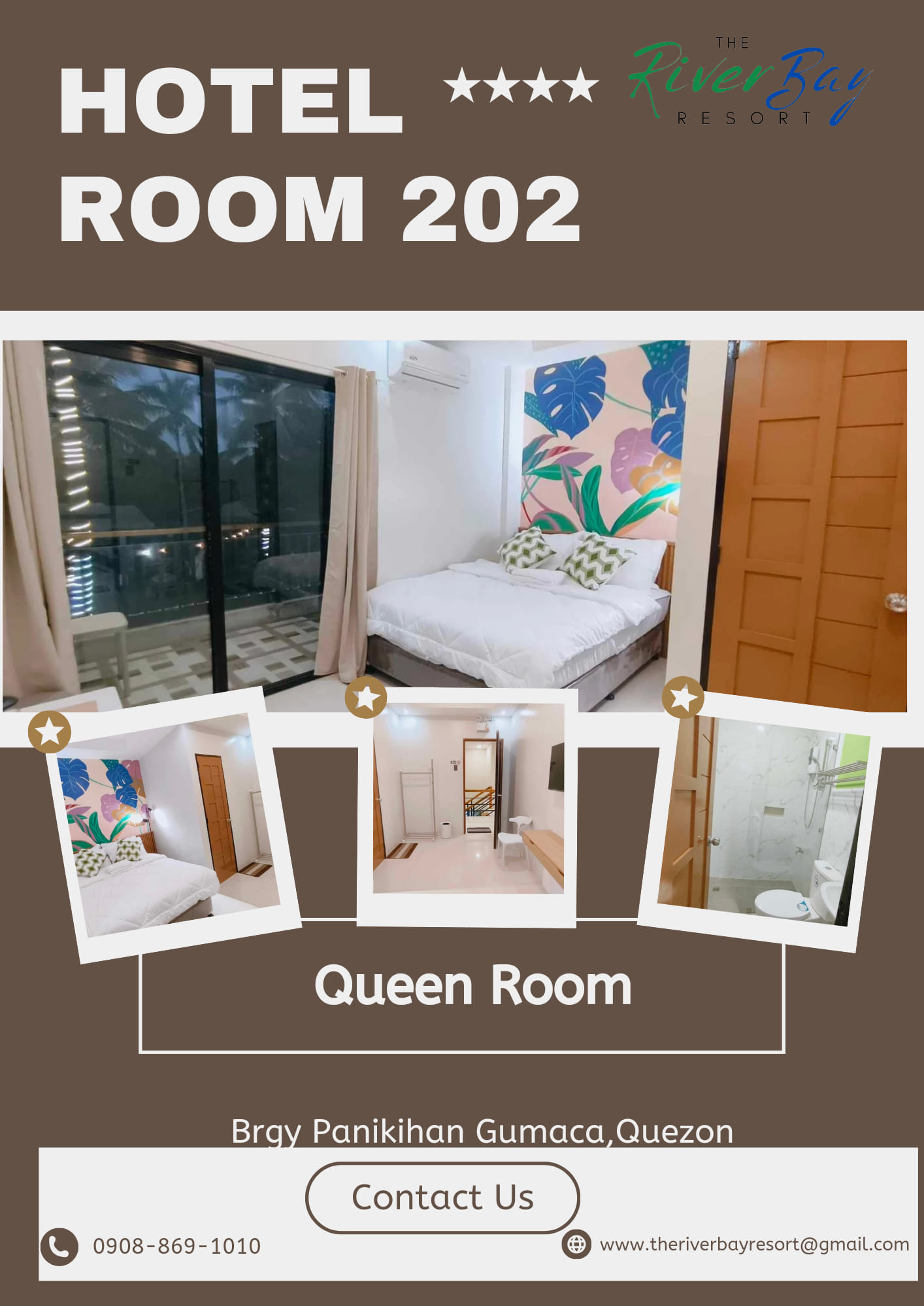 The River - 👑 Queen Room (202) Php 3,500.00 22hrs / 2pm-12nn Php 2,000. ...