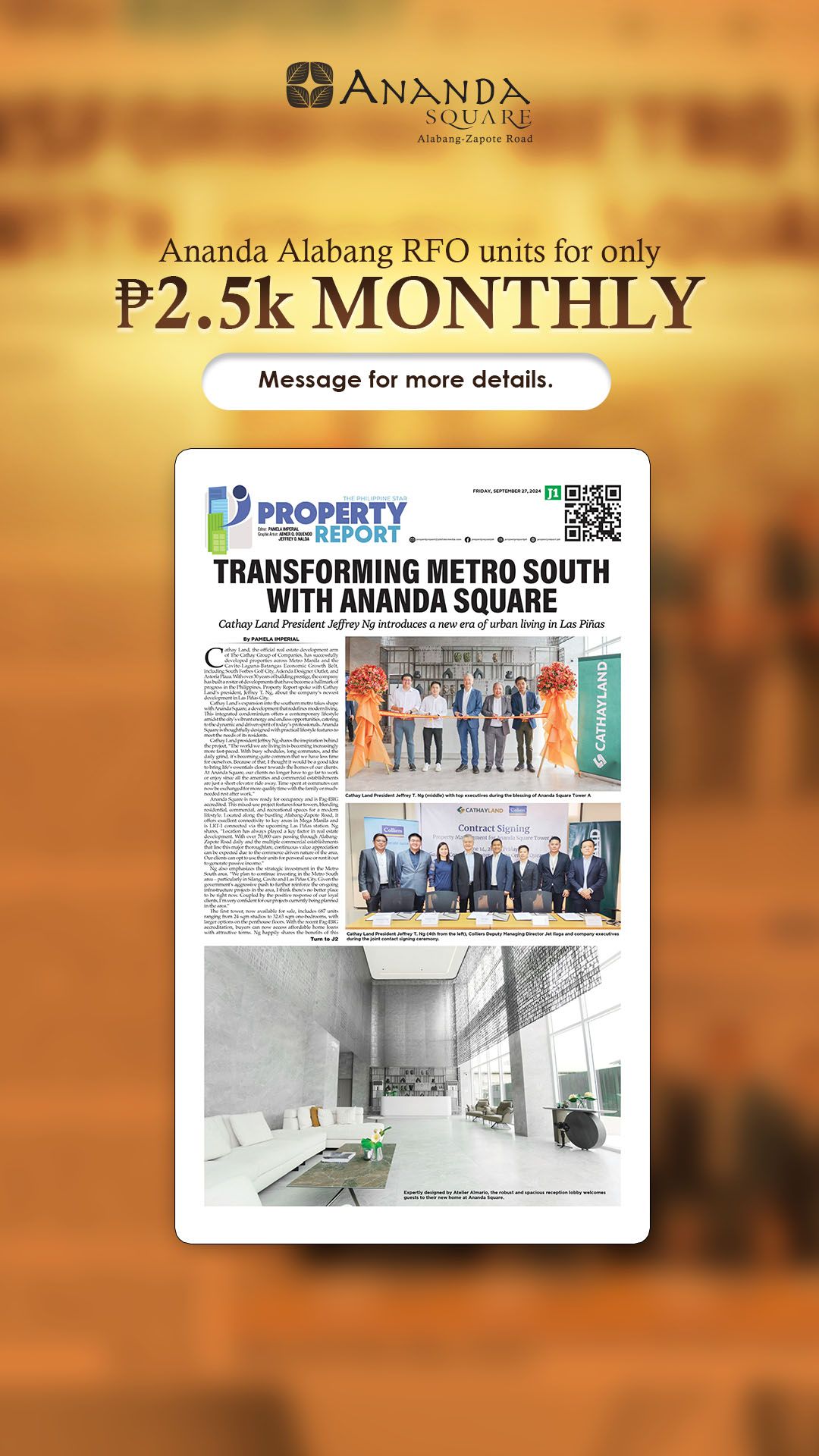 🏙️ ANANDA SQUARE – High-End... - Ananda Square by Nova Team | Facebook