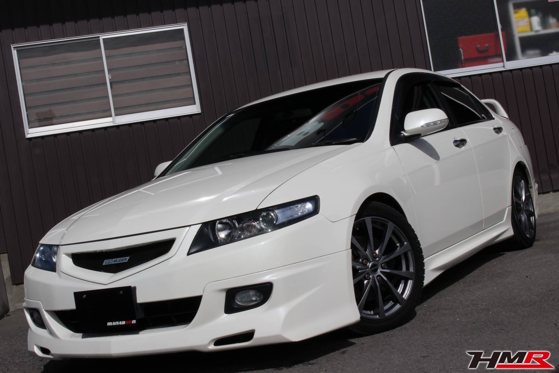 希少な最終モデルのCL7パールホワイトで無限フルエアロを装着した 