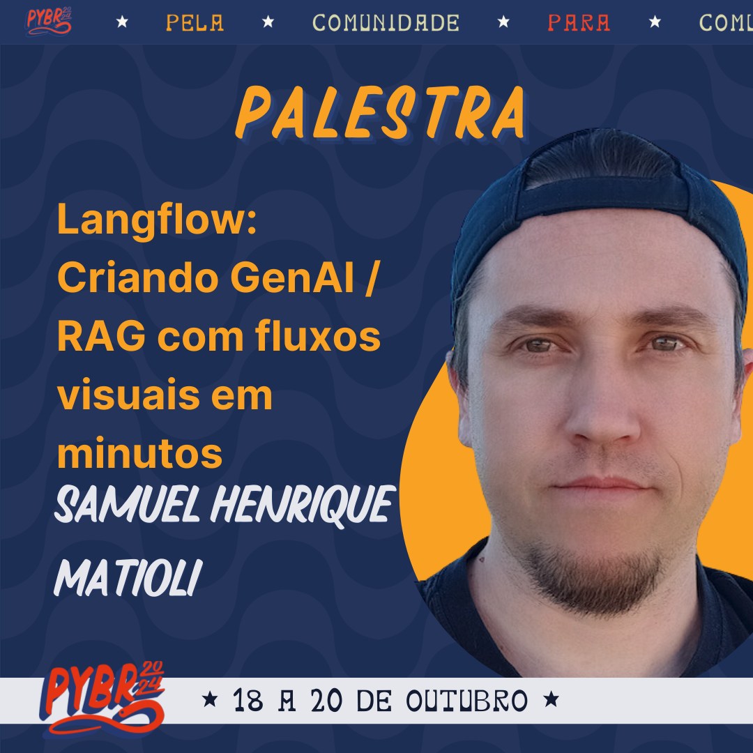 Python Brasil - 🚀 Palestra confirmada na Python Brasil... | Facebook