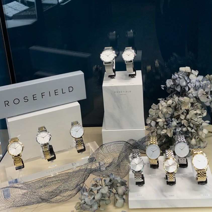 Beautiful ROSEFIELD window display... - Knights The Jewellers | Facebook
