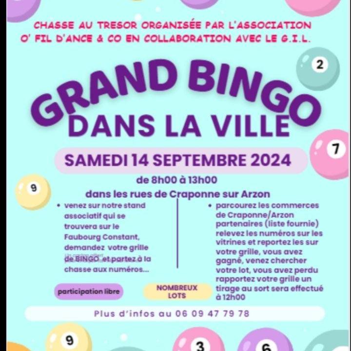 Ville - ⚫️🟣🟠🔎GRAND BINGO DANS LA VILLE 🔍🟢🔵🟡 Tentez de gagner de ...
