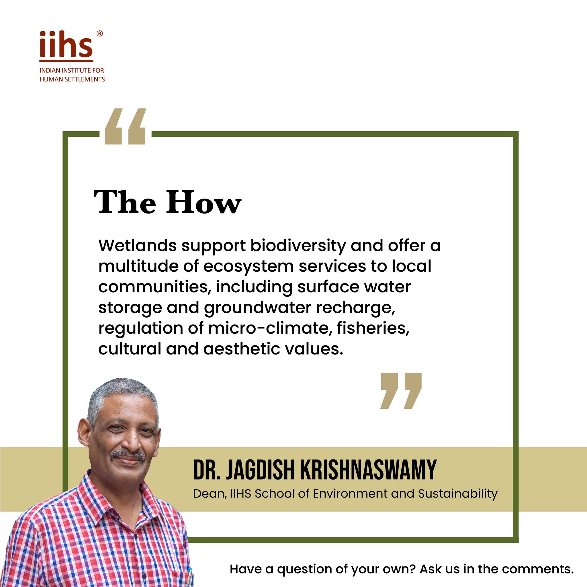 On... - Indian Institute for Human Settlements (IIHS) | Facebook
