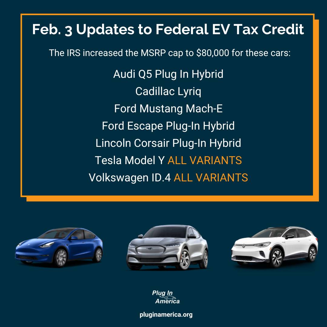 Plug In America - Happy Friday all! The IRS has updated... | Facebook