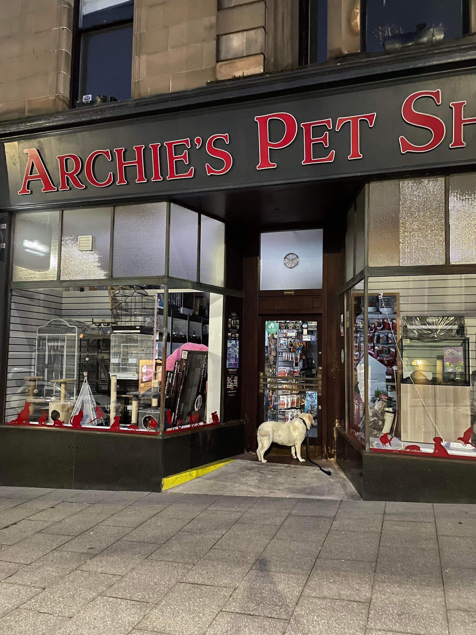 Archie’s Pet Shop Stirling | Stirling