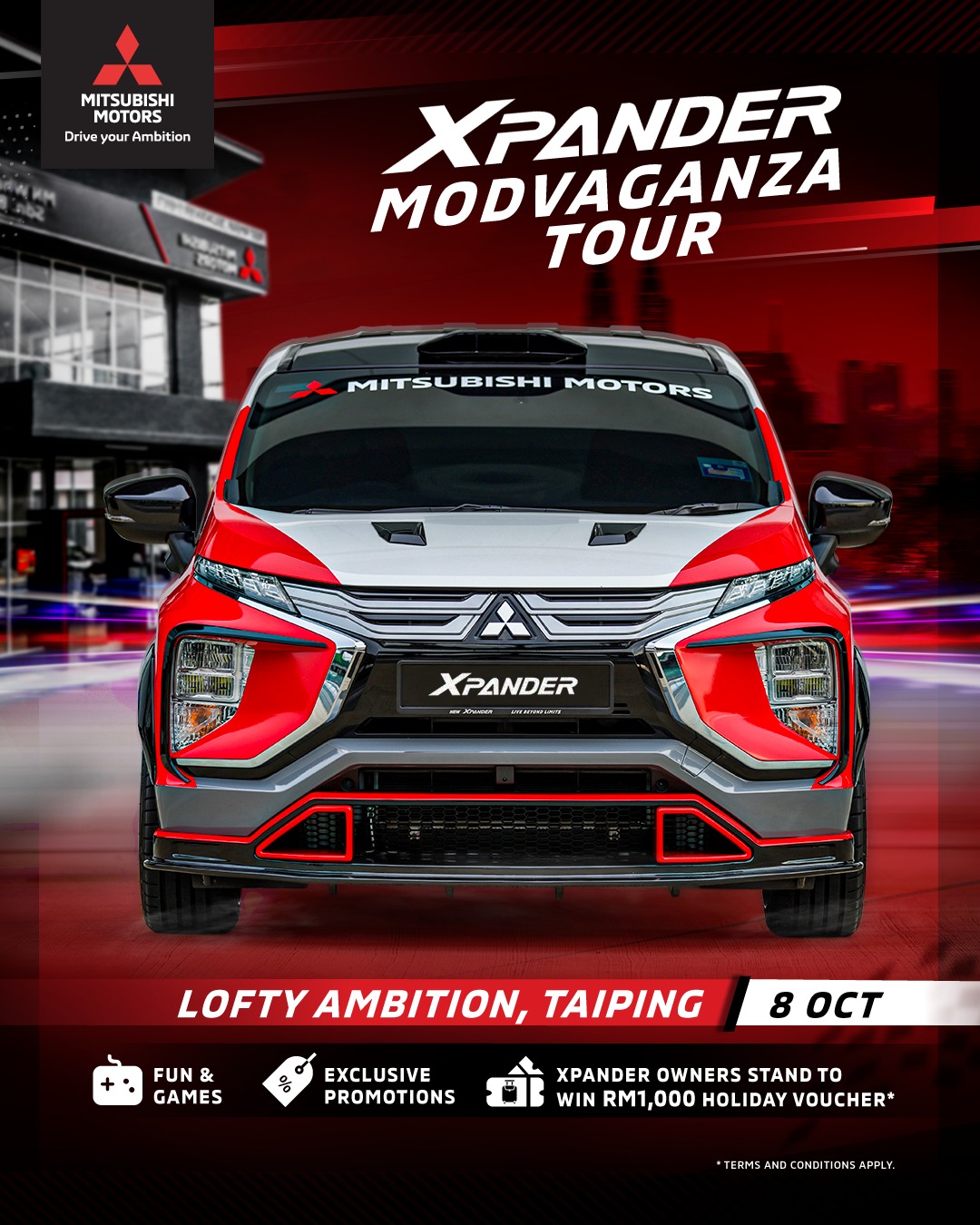 Mitsubishi Motors Malaysia - Spot the XPANDER motorsport at Lofty ...