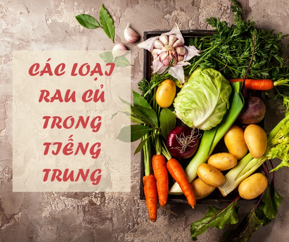 Cùng học tên các loại rau củ... - Câu Lạc Bộ Tiếng Trung