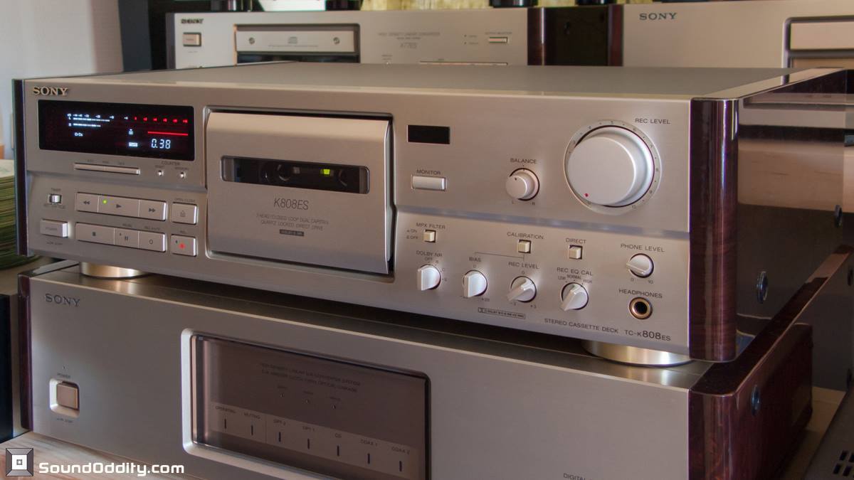 Sony TC-K88B Stereo Cassette Deck (1980-84)