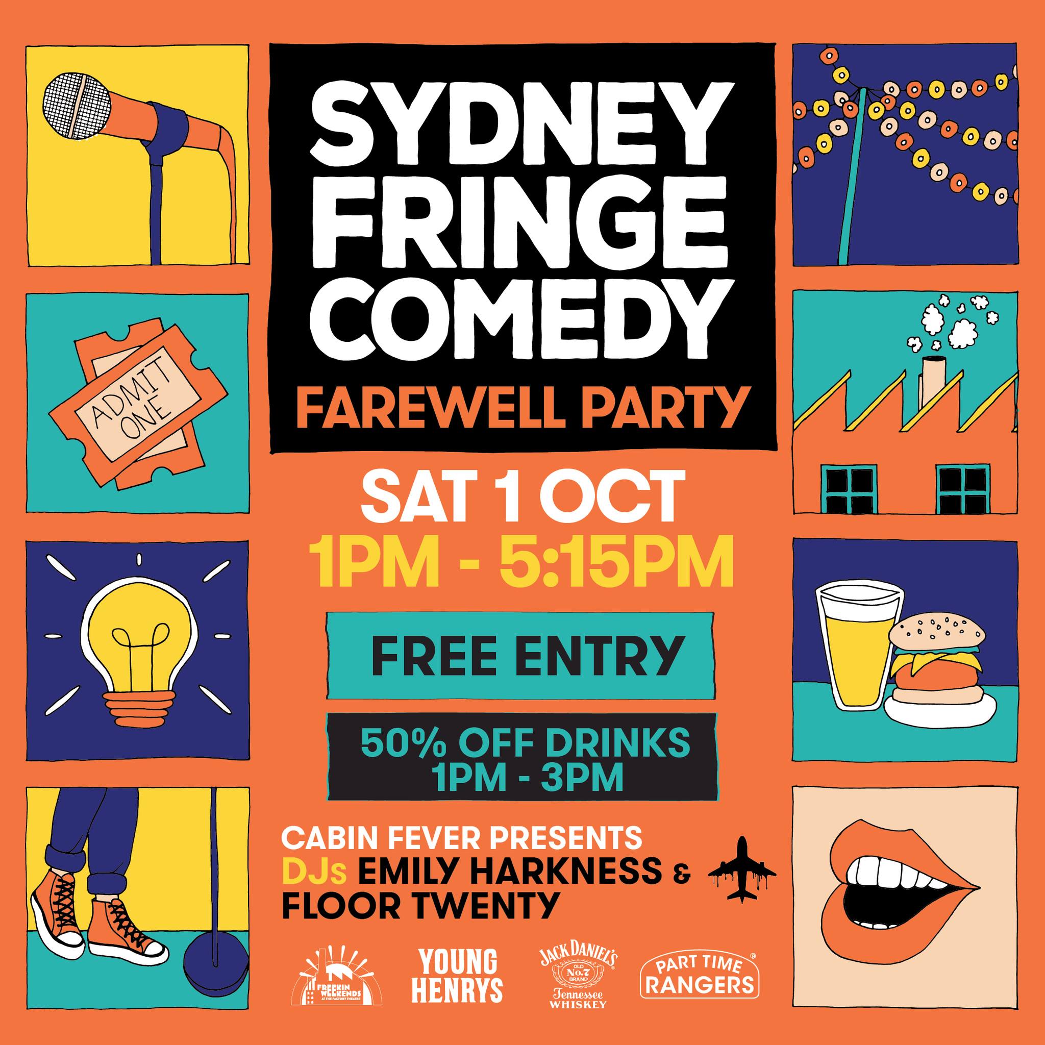 🎉 Sydney Fringe Comedy was a blast,... - The Factory Theatre