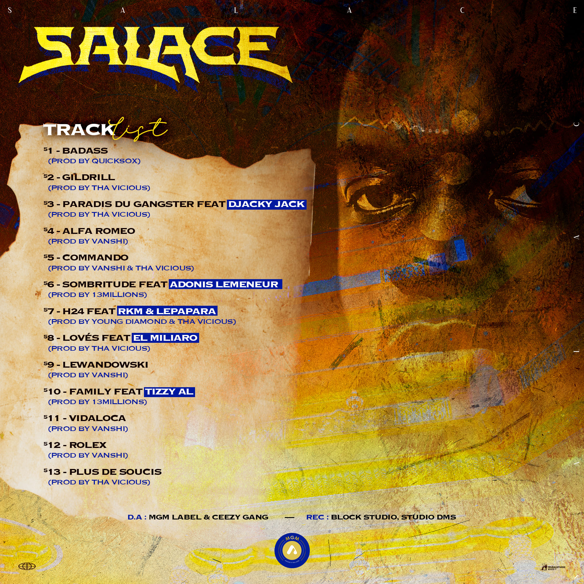 mgm_label - SALACE nouvel album 100% digital enfin... | Facebook