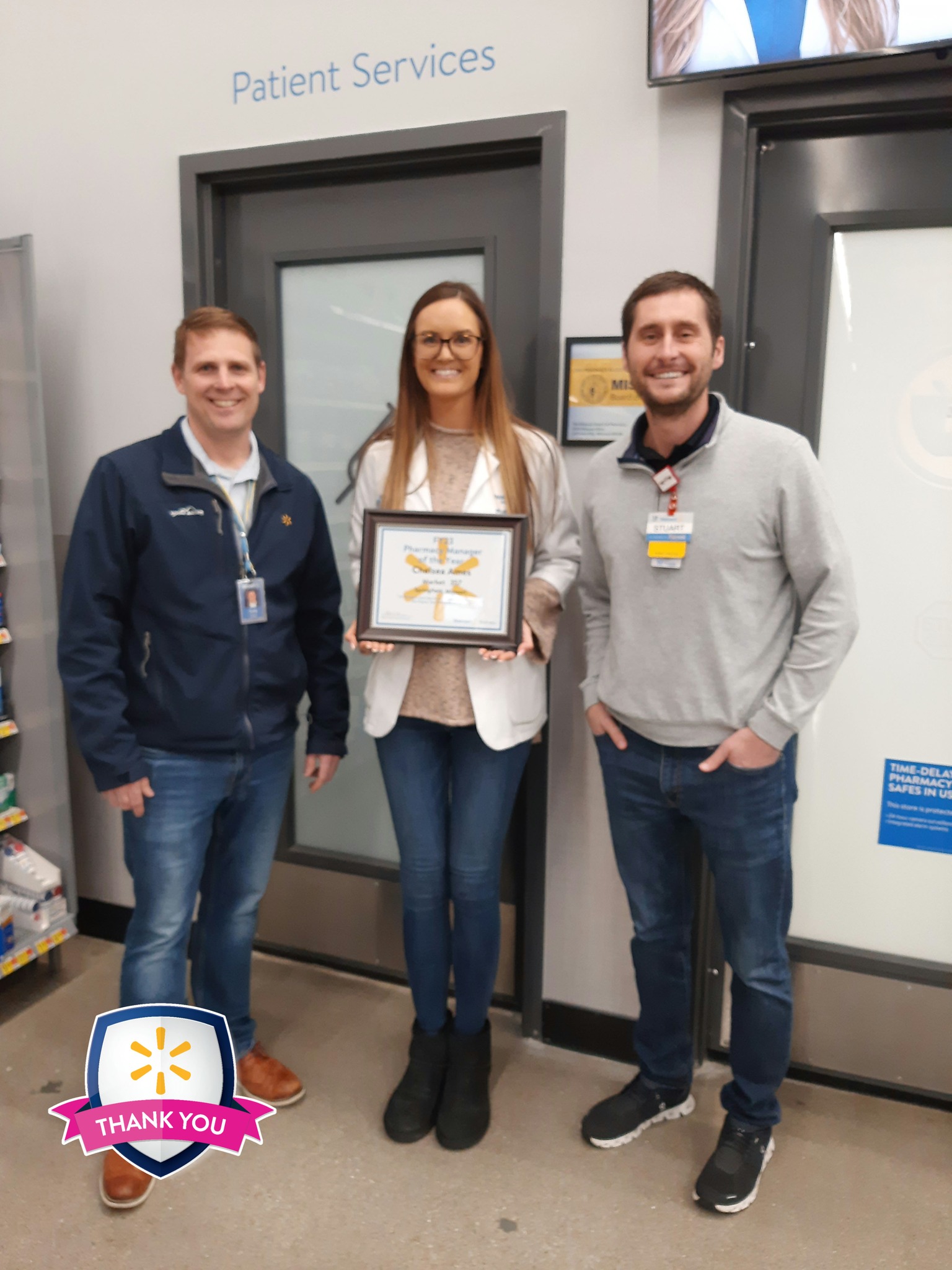 Walmart Nixa - Congratulations to Pharmacy Manager Chelsea on being the ...