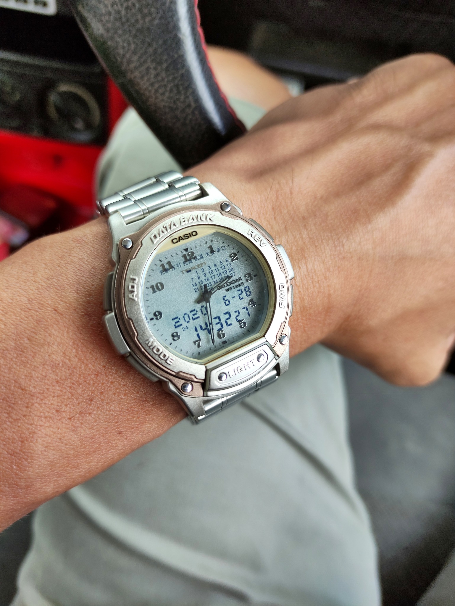 Casio ABX-20❤️🔥 From 90's BANK CASIO ADJUST WATER WATERRESIST