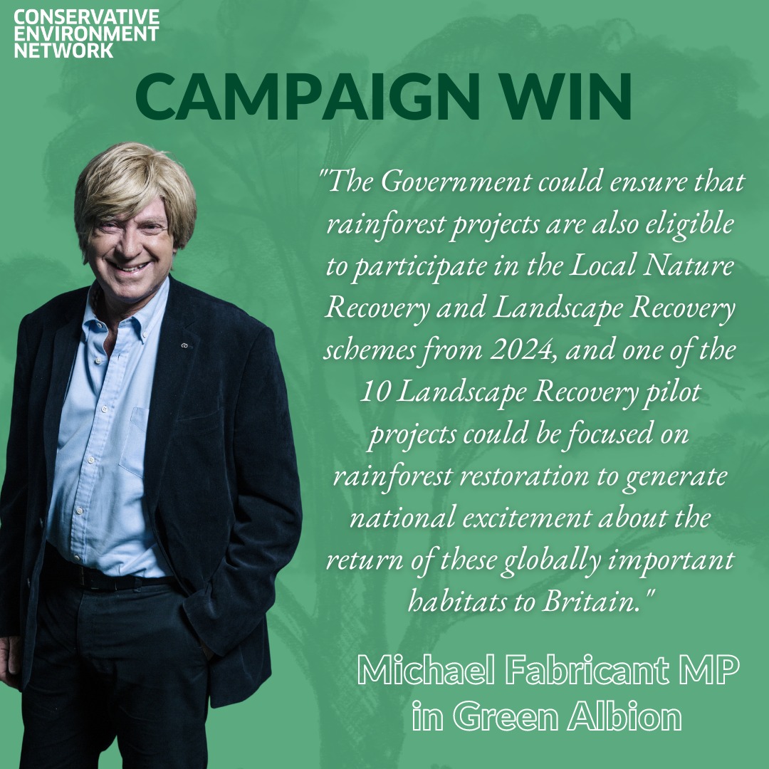 🚨 CAMPAIGN WIN 🚨 We... - Conservative Environment Network | Facebook