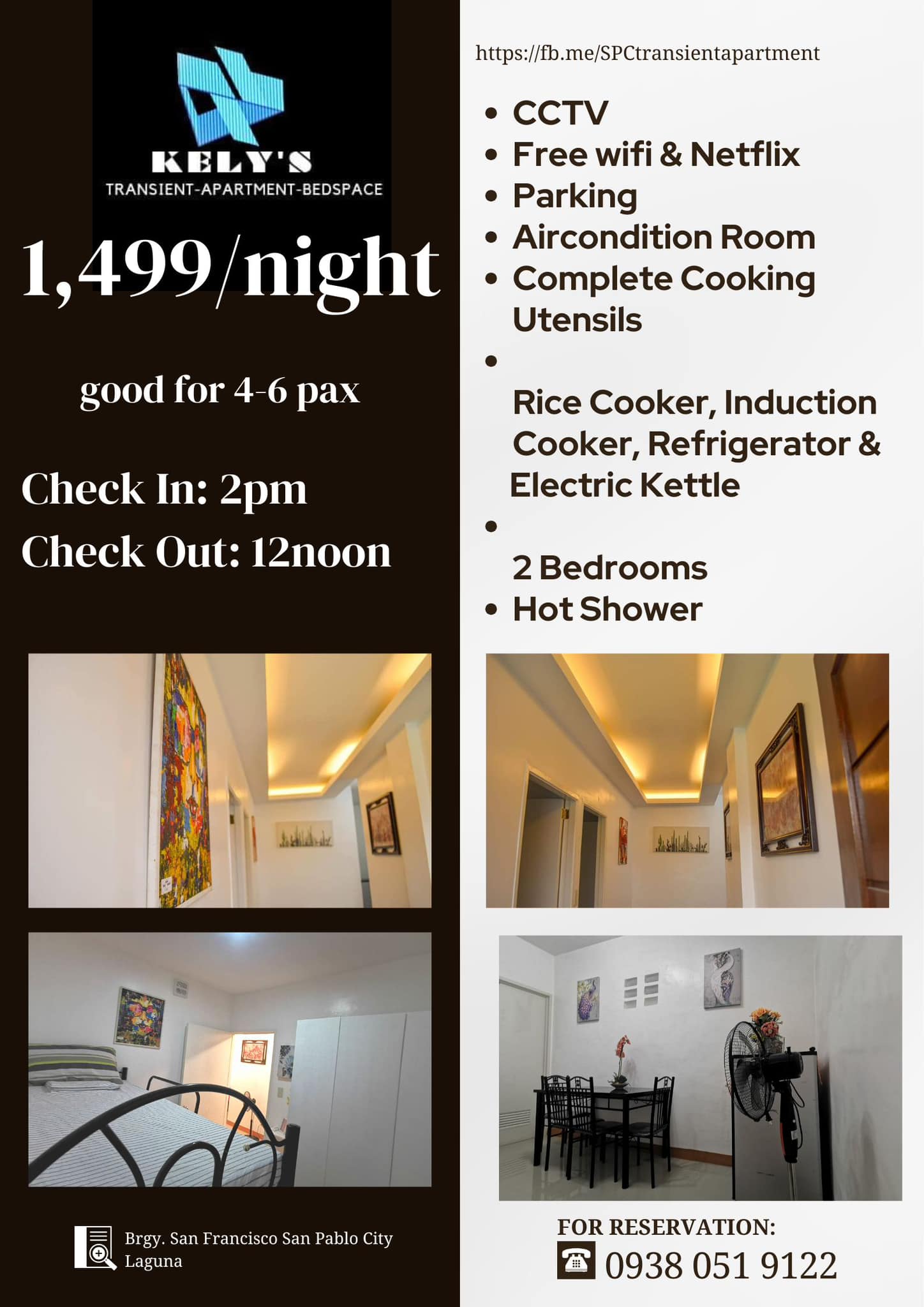 Kely's Transient-Apartment-Bedspace | San Pablo