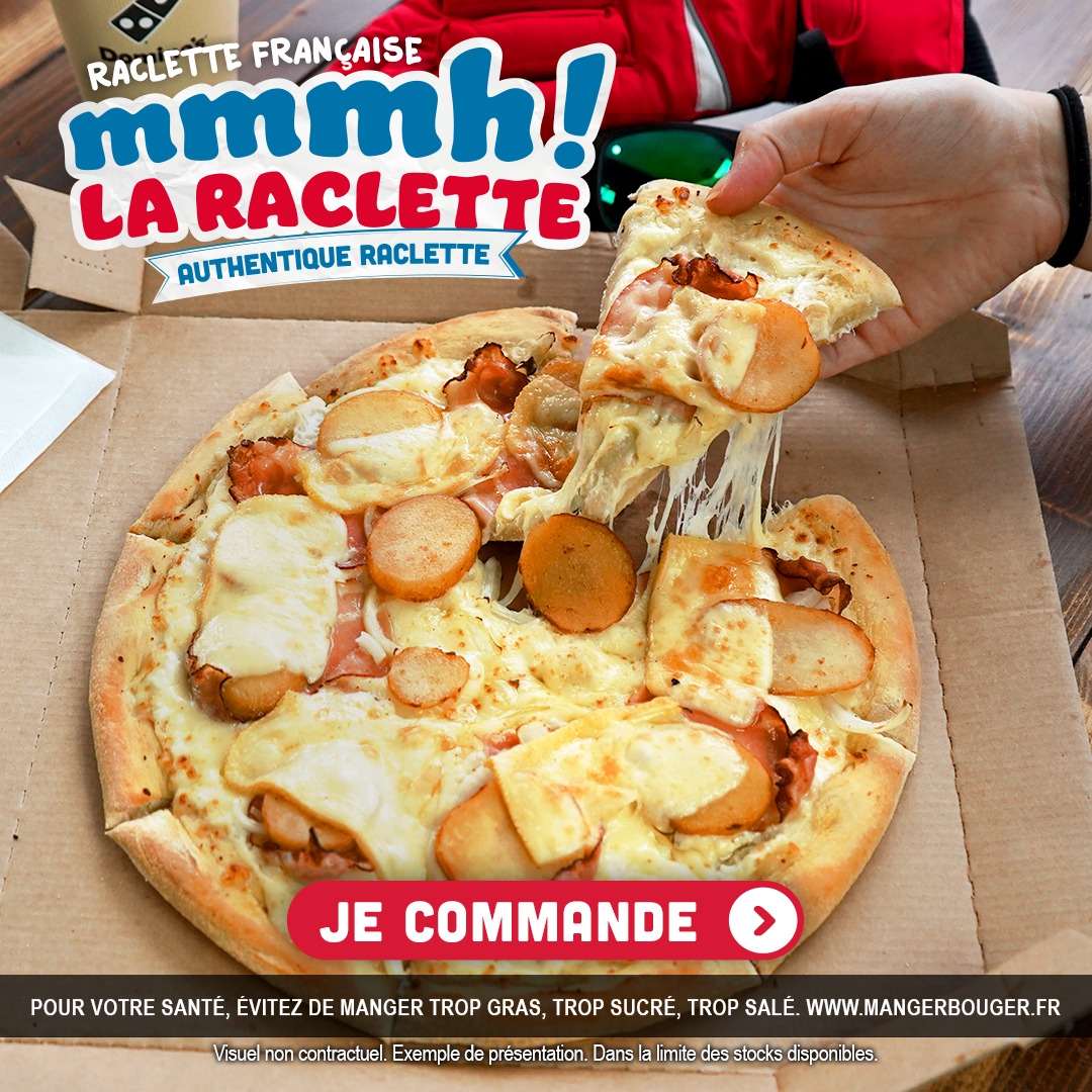 Domino's Pizza - 😍 Raclette is Coming ! 😍 A tous nos amateurs de ...