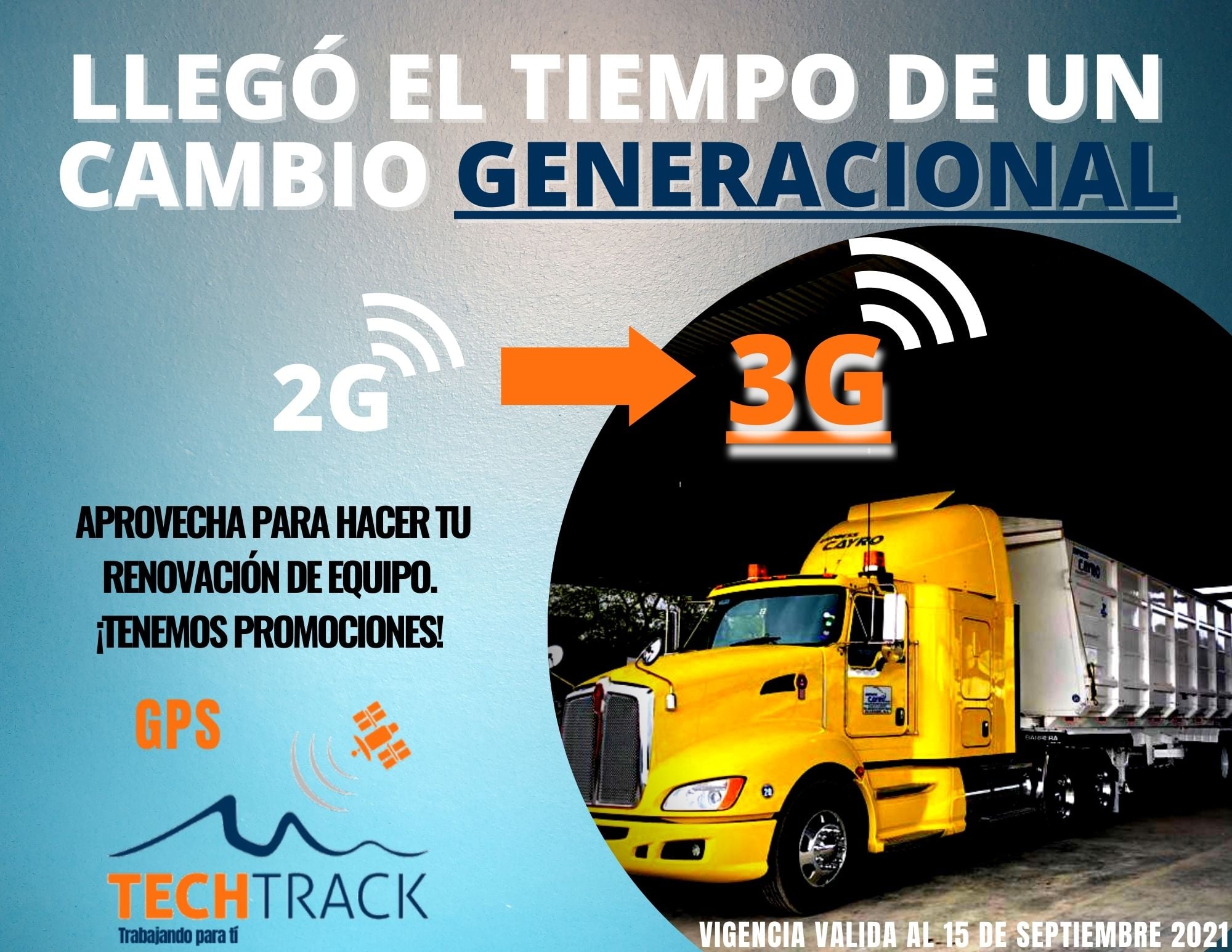 GPS Techtrack - ‼️‼️⏱ EL CAMBIO GENERACIONAL ESTA PASANDO...