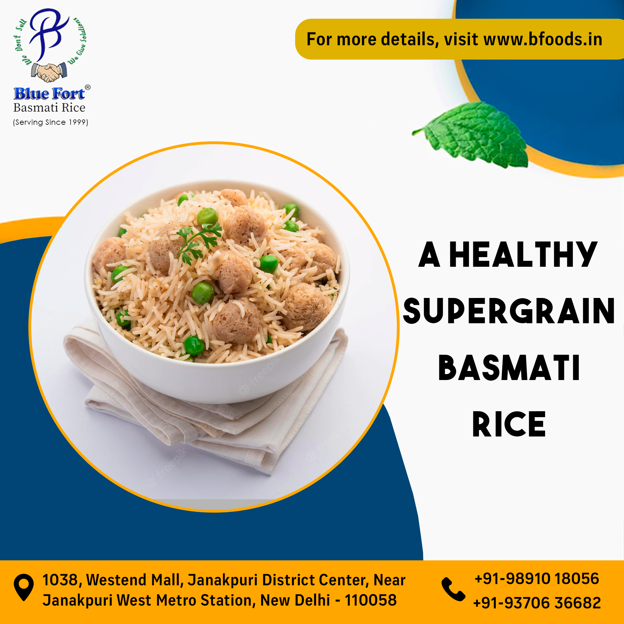 Here are just a few of the... - Blue Fort Basmati Rice