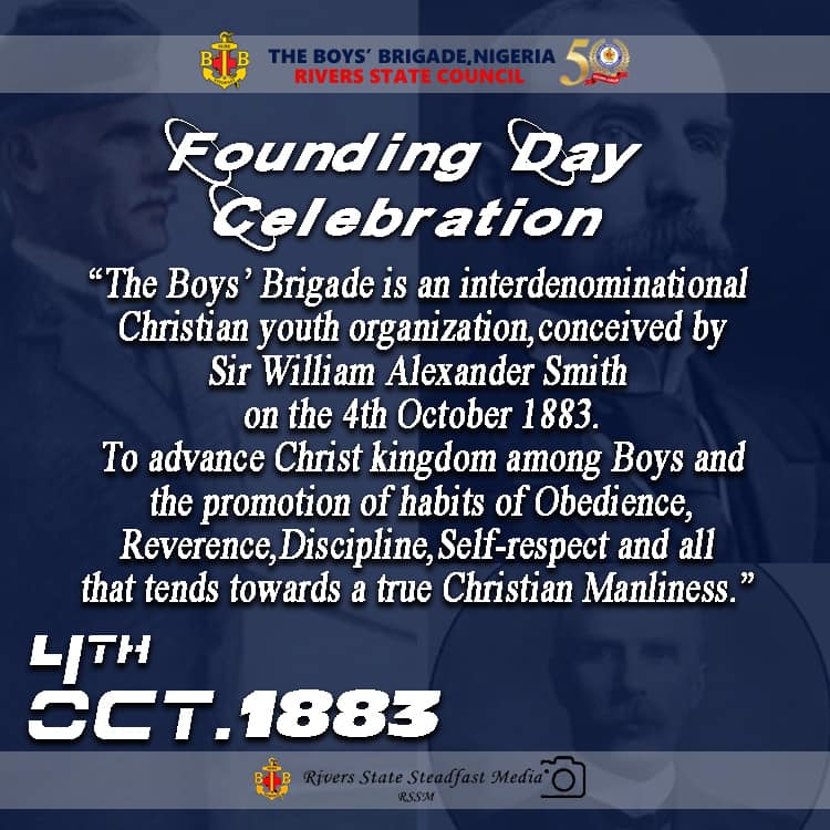 THE BOYS’ BRIGADE @ 139 History have it that the Boys’ Brigade was ...