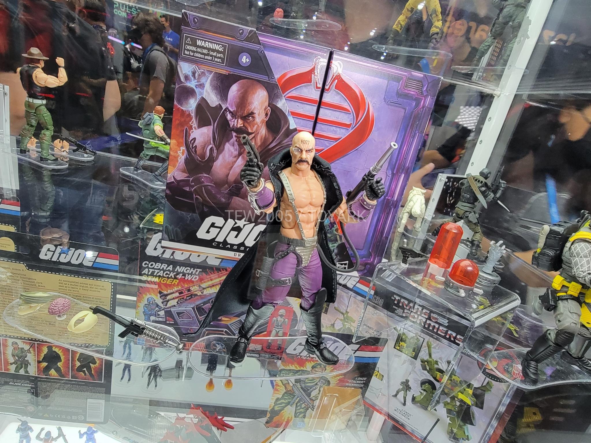 SDCC 2022 Dr. Mindbender G.I. Joe Classified Hasbro Comic Con Case 