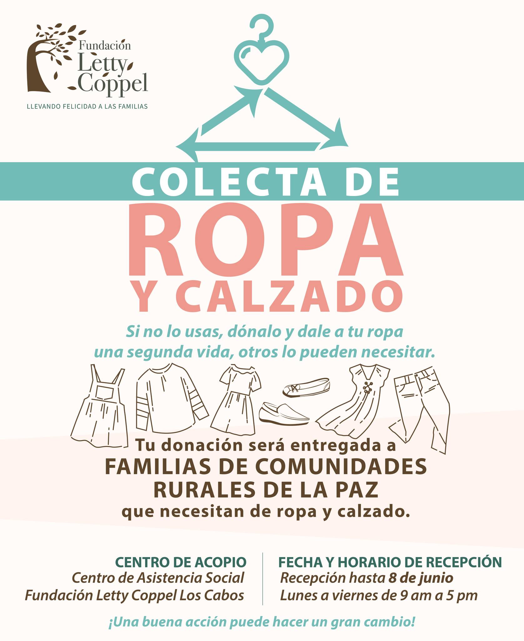 📣👕 ¡Las prendas y zapatos que ya... - Fundación Letty Coppel.