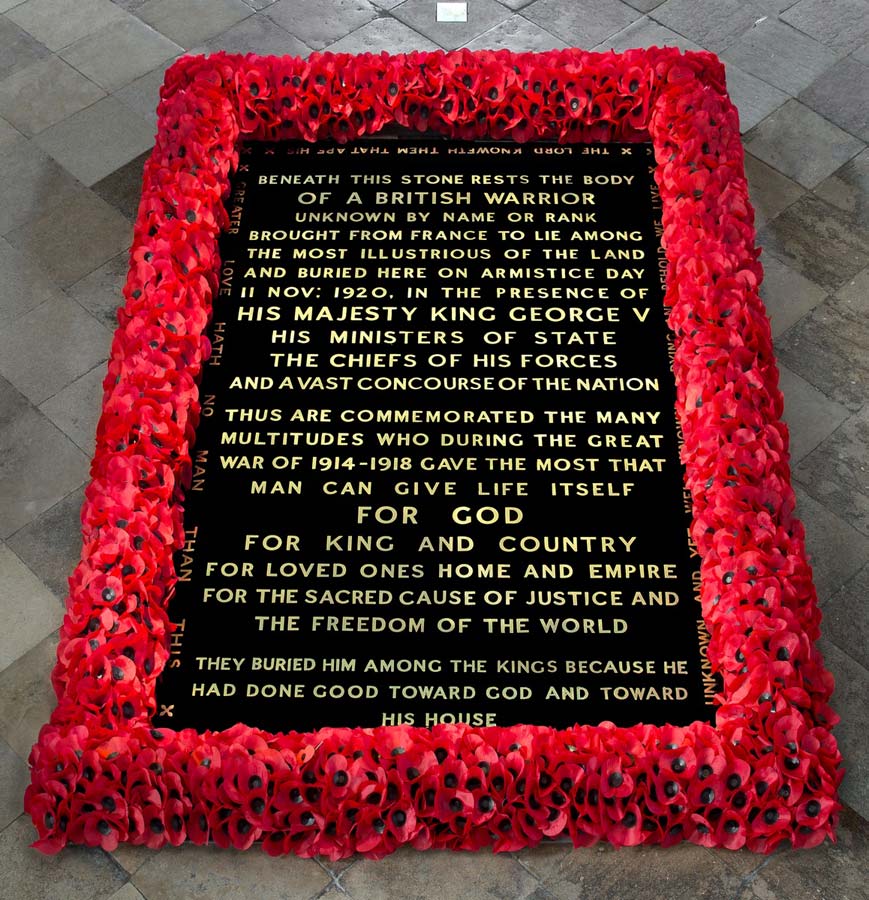 Westminster Abbey - Buried among the kings: The Unknown Warrior was ...